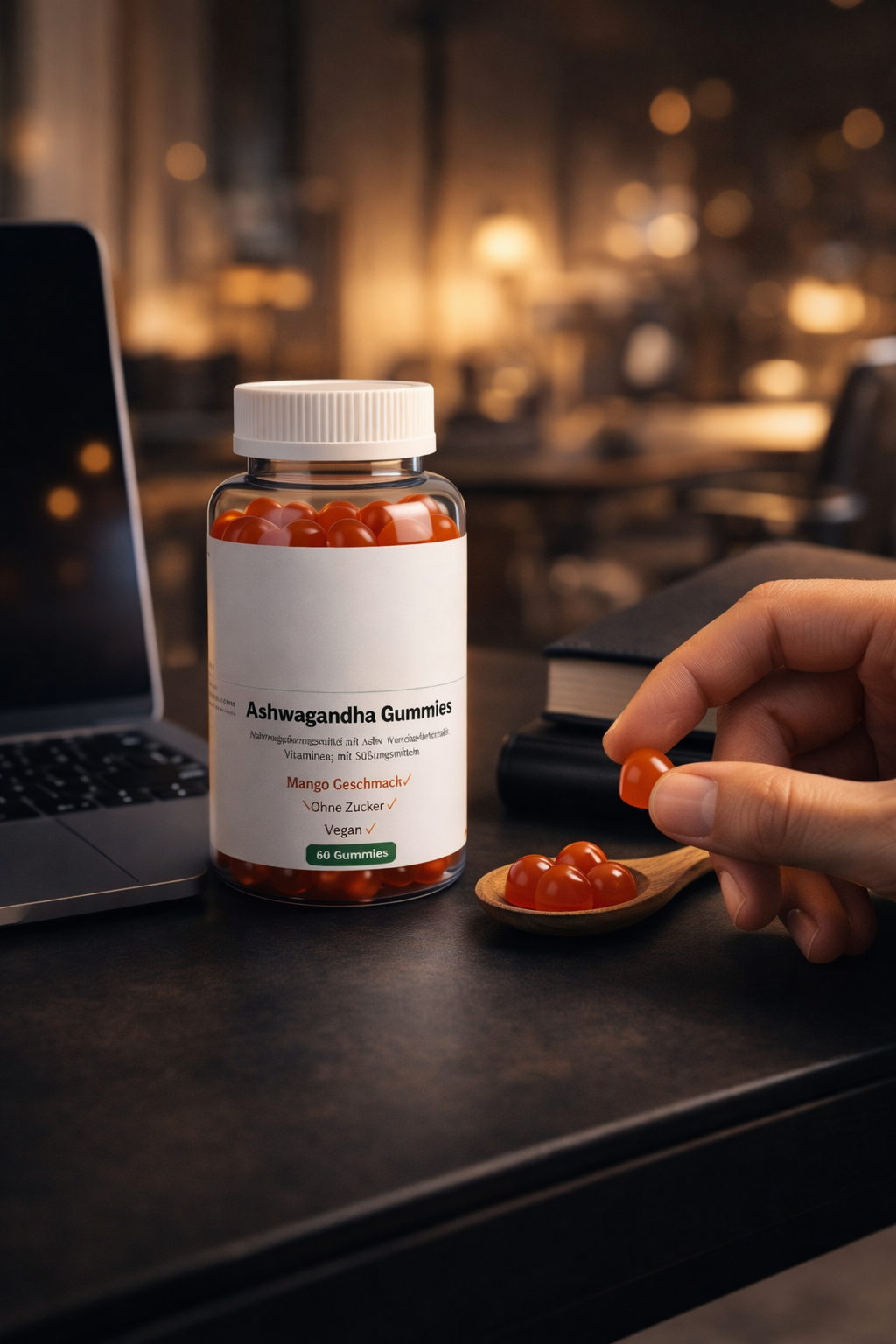 Ashwagandha + Vitamin B6 Gummies - 60 Stk.